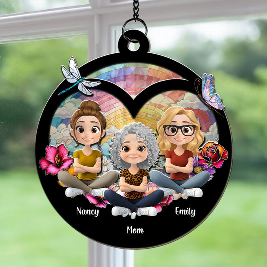 Together Forever - Personalized Custom Suncatcher