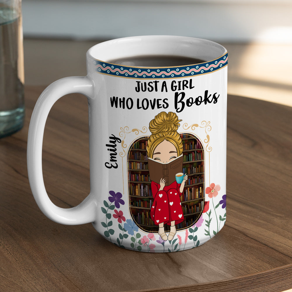 Reading Fuel My Soul - Personalized Custom Coffee Mug