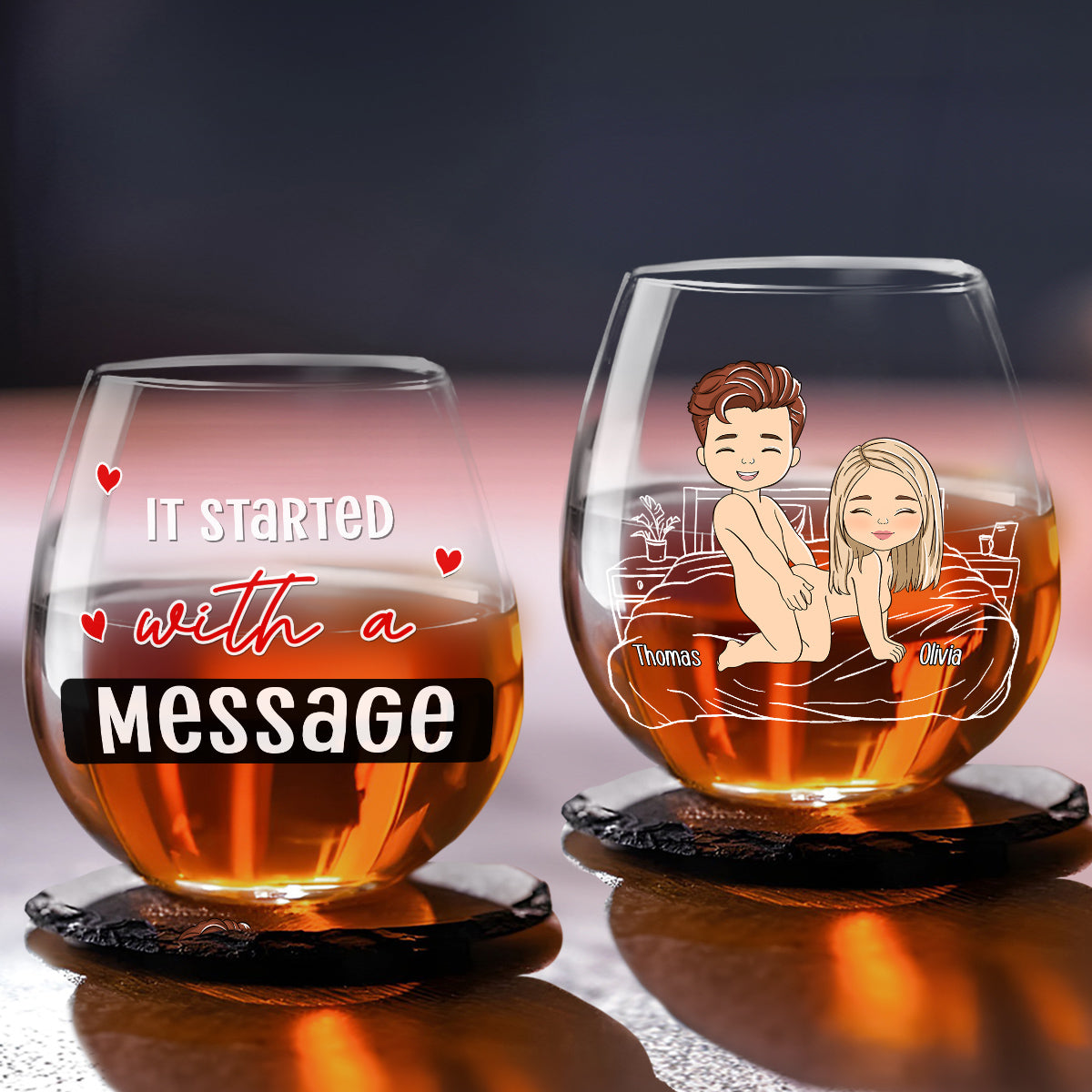 Favorite Thing - Personalized Custom Wine Glass