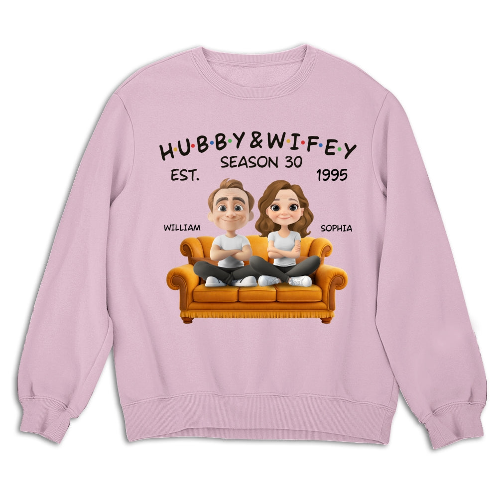 Hubby And Wifey Since - Personalized Custom Shirt