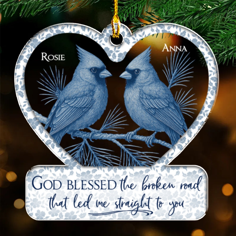 The Year We Became One - Personalized Custom Acrylic Ornament