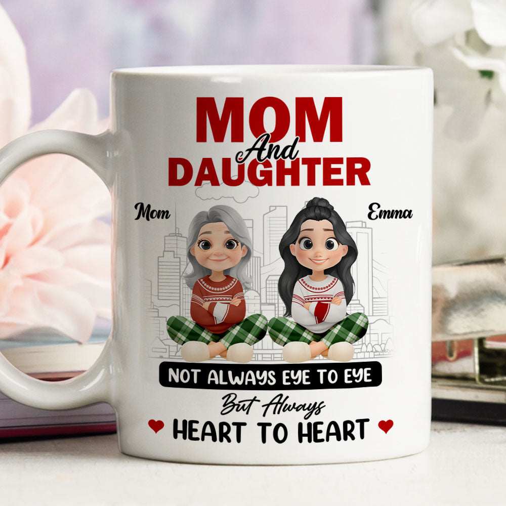 Tied Together By Pure Love - Personalized Custom Coffee Mug