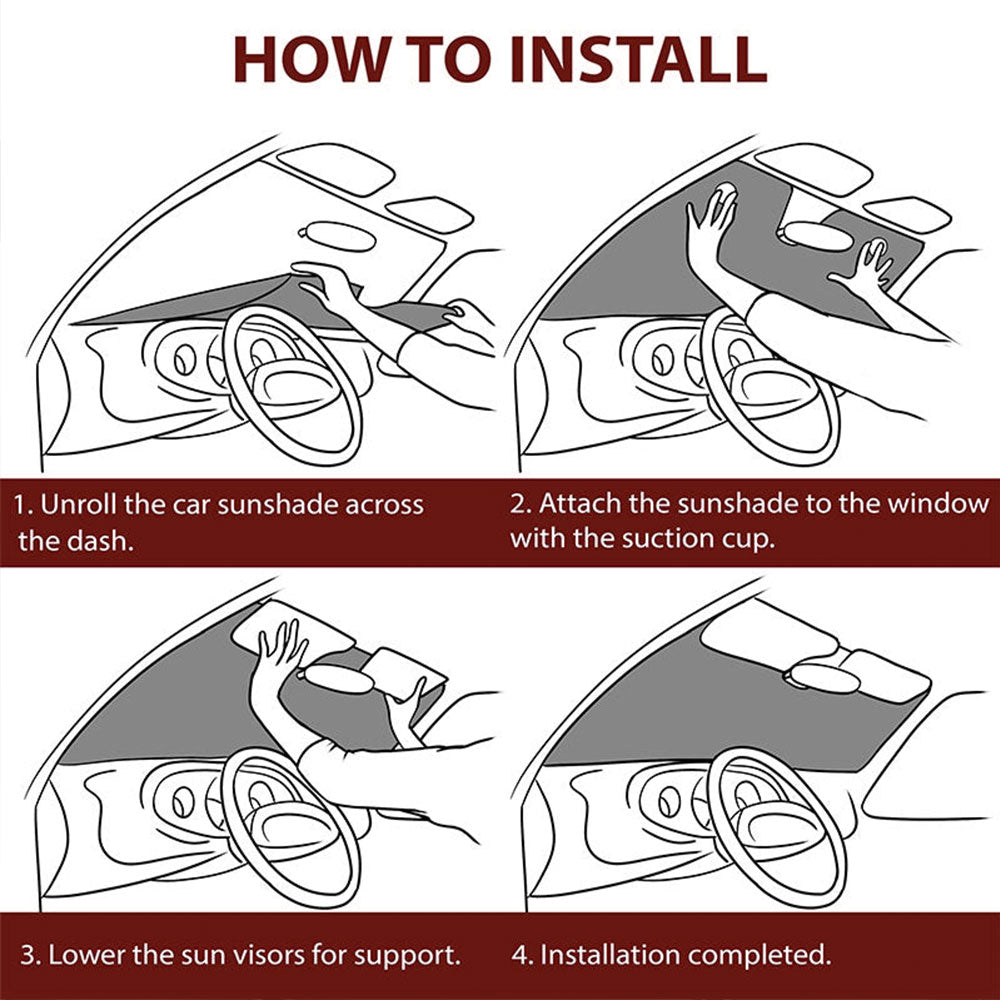 Wildflower Garden - Personalized Custom Car Sunshade