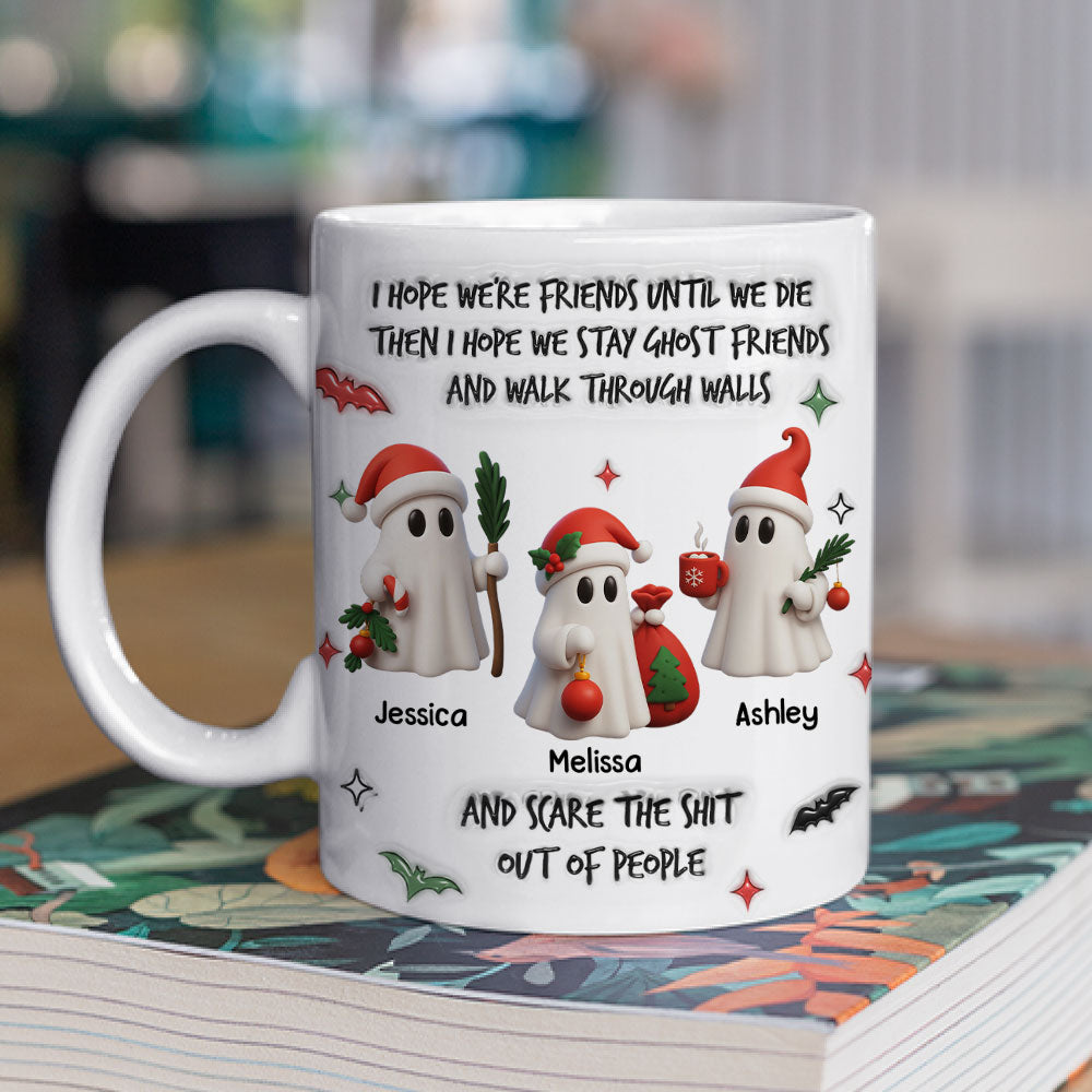 Walking Through Walls With You - Personalized Custom 3D Inflated Effect Mug