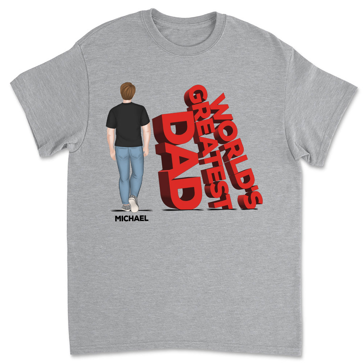 World's Greatest Dad - Personalized Custom Shirt