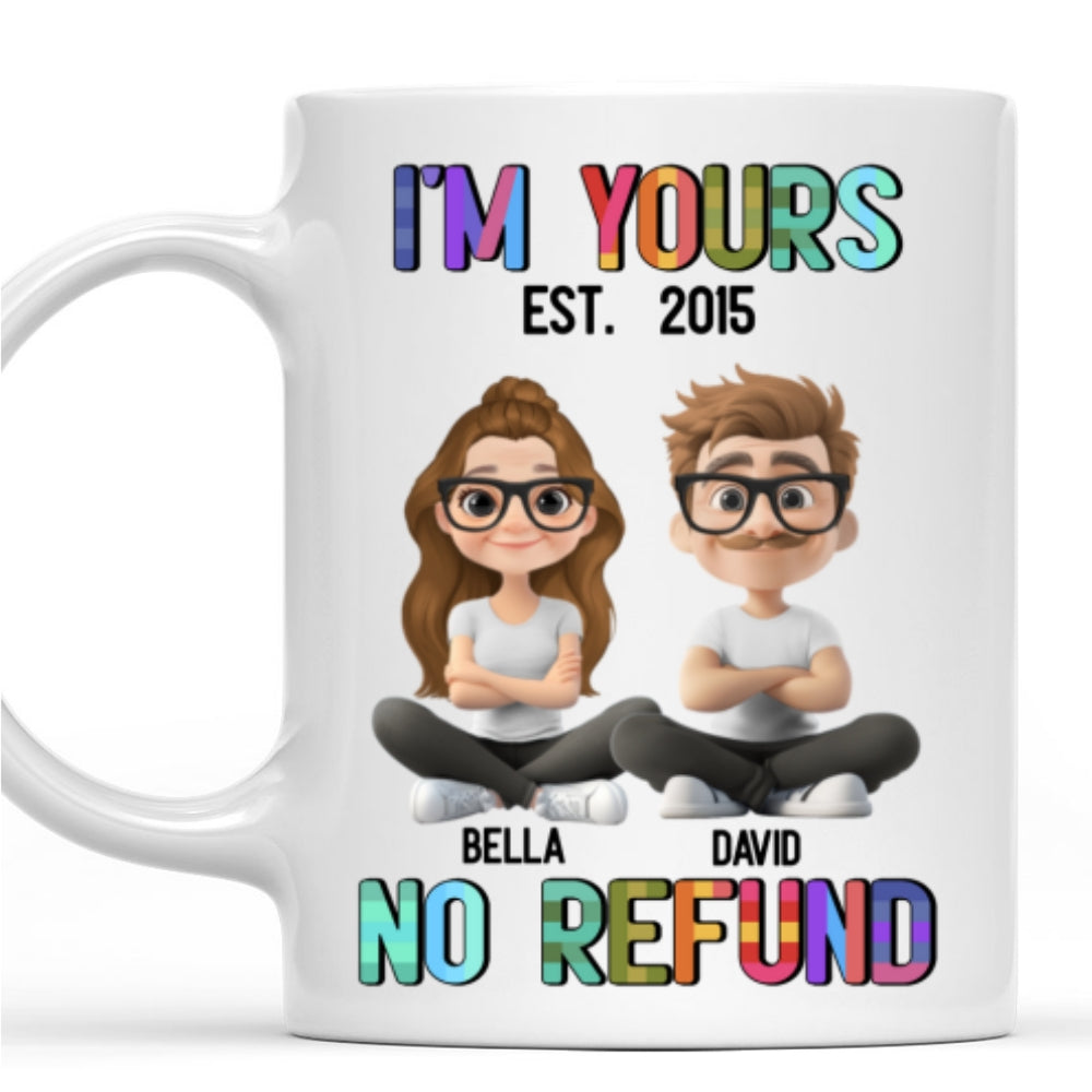 Fire Girl - Personalized Custom Coffee Mug