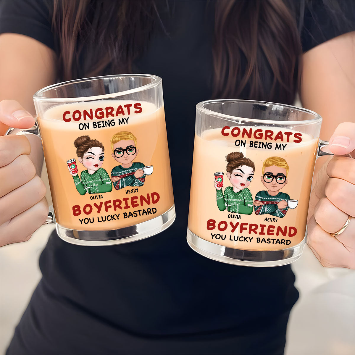 Still Love you - Personalized Custom Glass Mug