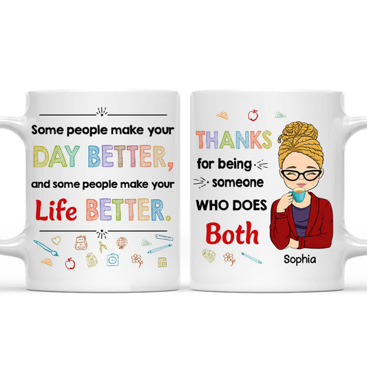 Your Lessons Shape Futures - Personalized Custom Coffee Mug