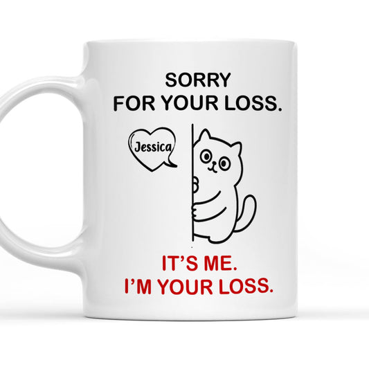 Look Who You Just Lost - Personalized Custom Coffee Mug