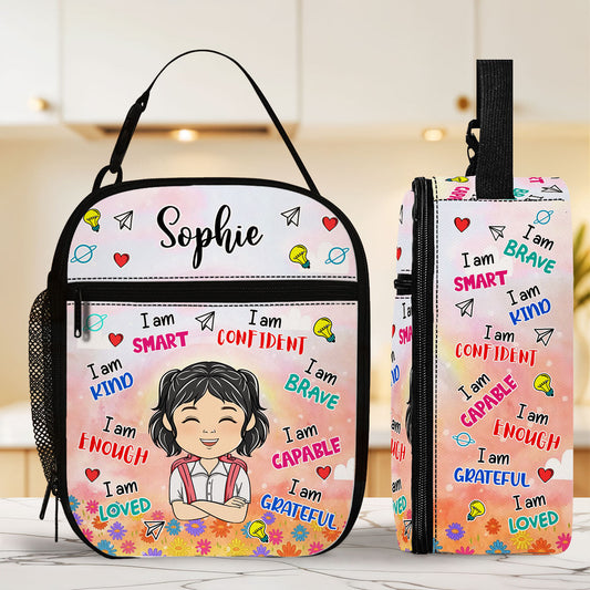 Back To School - Personalized Custom Insulated Lunch Bag