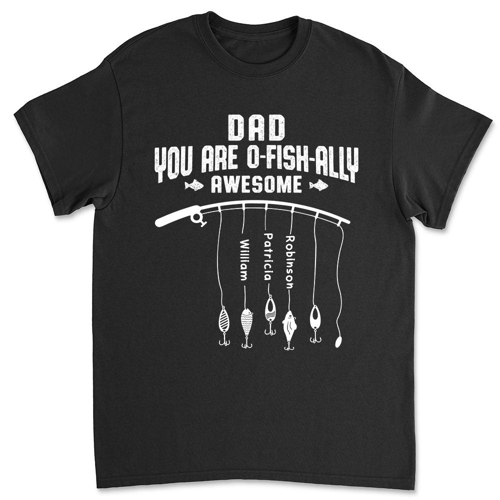 Ofishally Awesome Dad - Personalized Custom Shirt