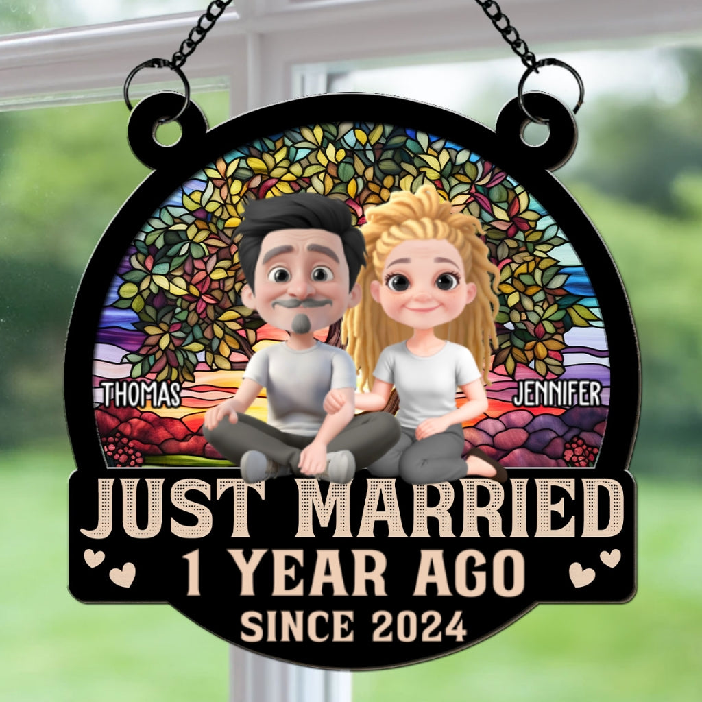 Forever Love - Personalized Custom Suncatcher