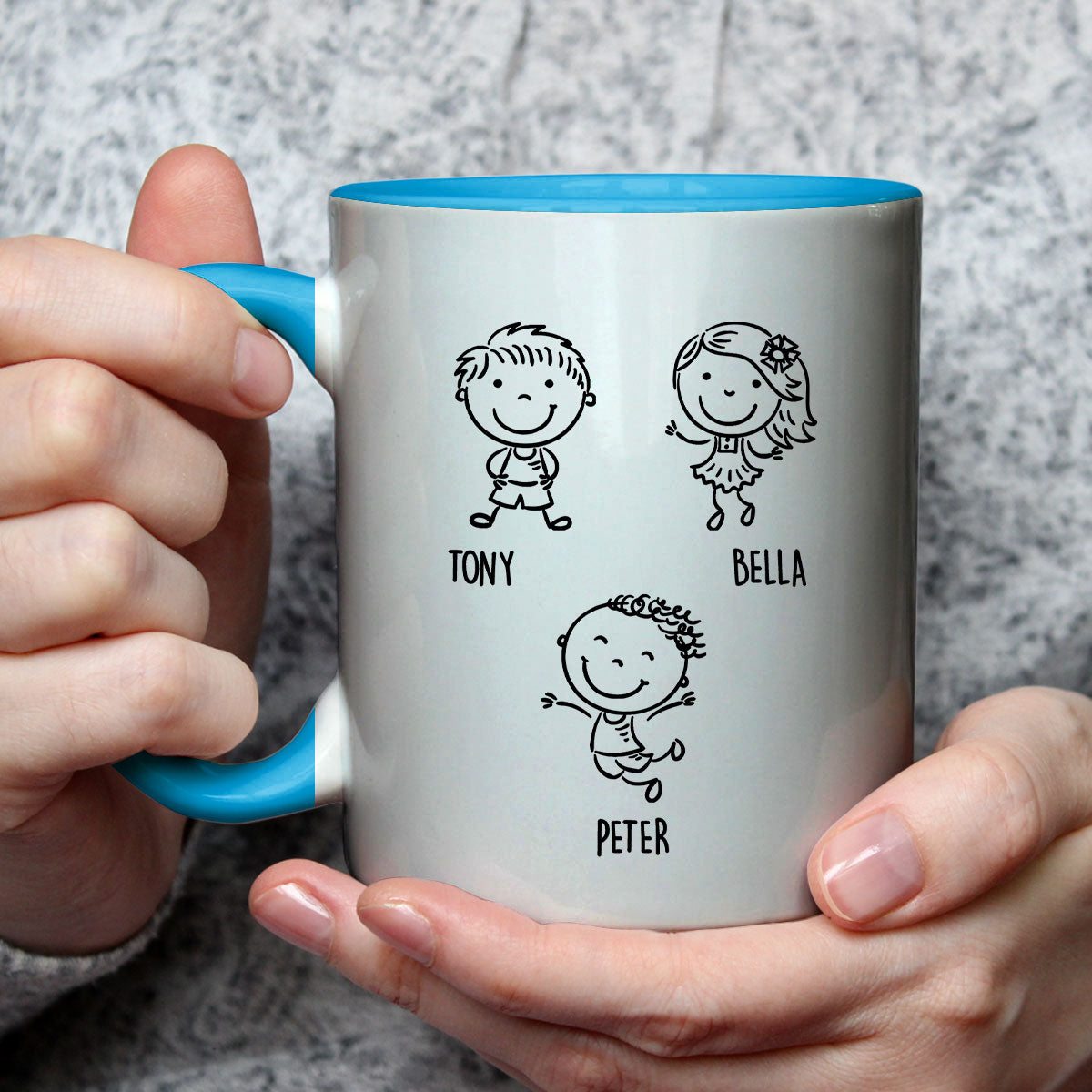 Thanks For Spoiling Us - Personalized Custom Accent Mug