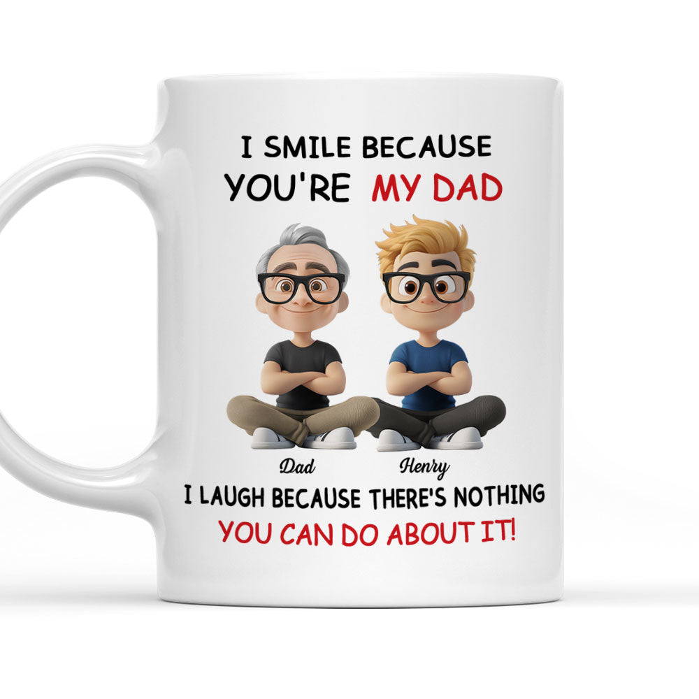 For Daddy - Personalized Custom Coffee Mug