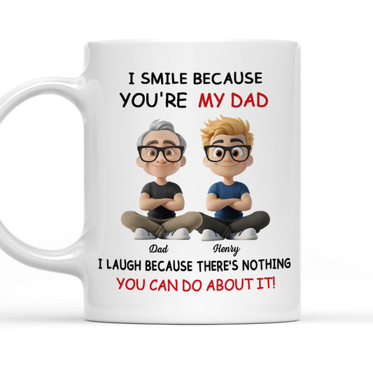 For Daddy - Personalized Custom Coffee Mug