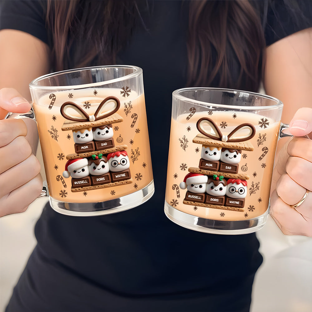 Happy Smores - Personalized Custom Glass Mug