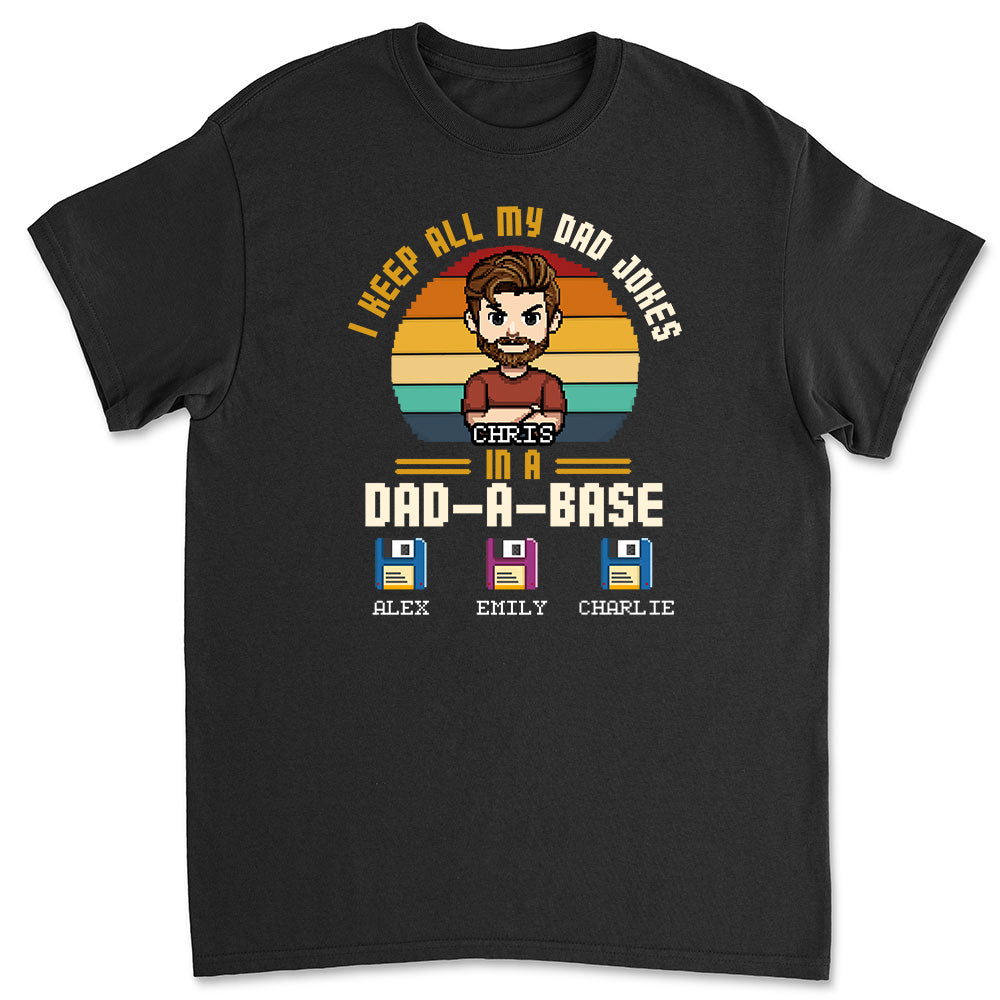 Dad A Base - Personalized Custom Shirt