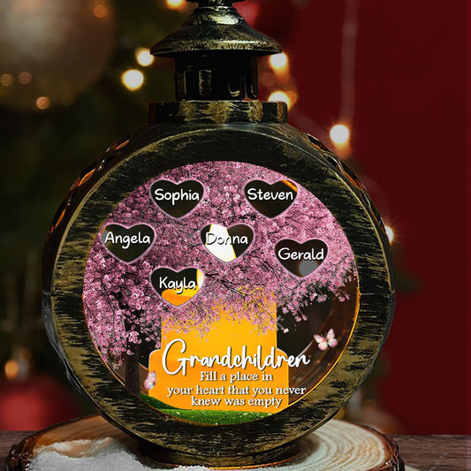Fill A Place In Your Heart - Personalized Custom Christmas Lantern