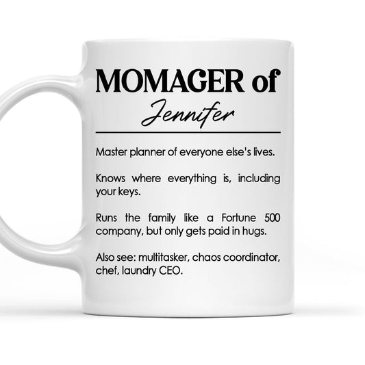 Momager - Personalized Custom Coffee Mug