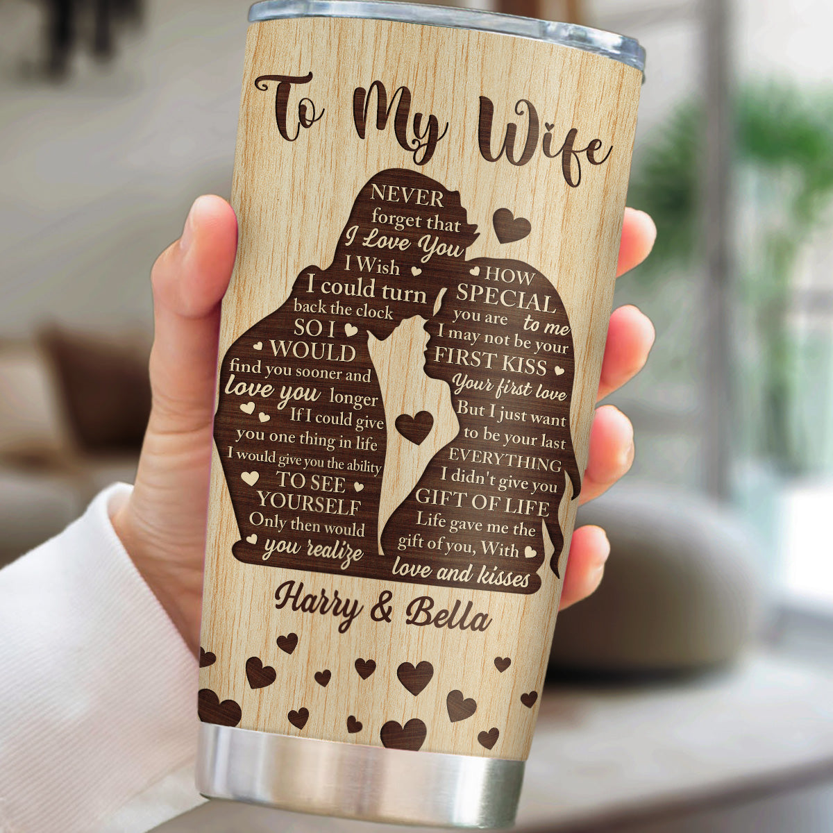 Life Gave Me A Gift - Personalized Custom Tumbler