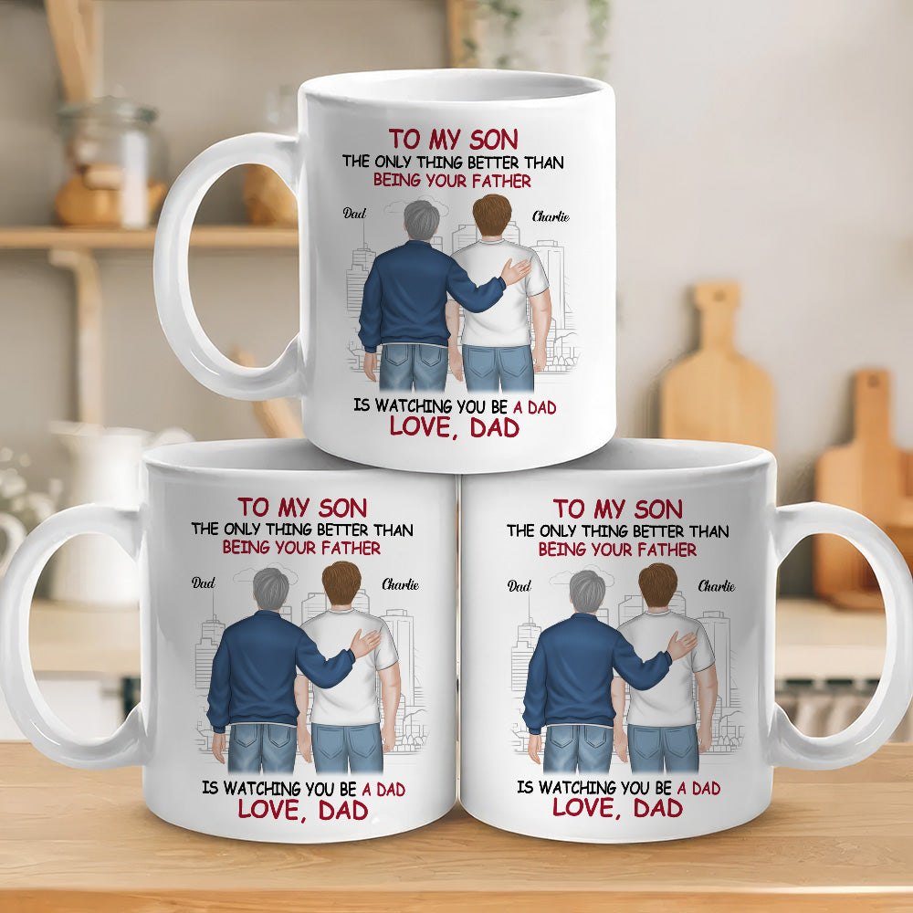 We Are Proud Of You - Personalized Custom Coffee Mug