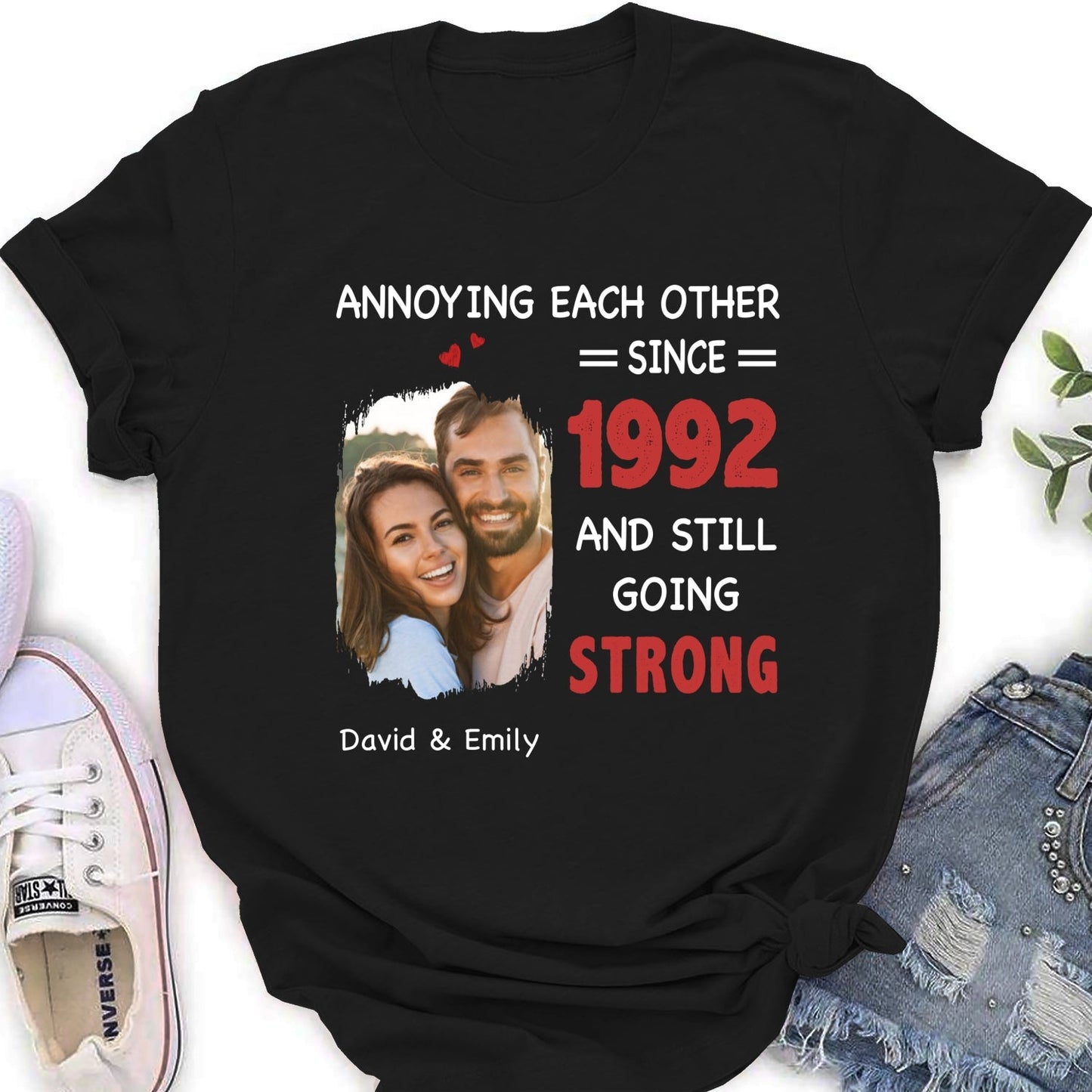 Annoying Each Other, Still Going Strong Photo - Personalized Custom Shirt