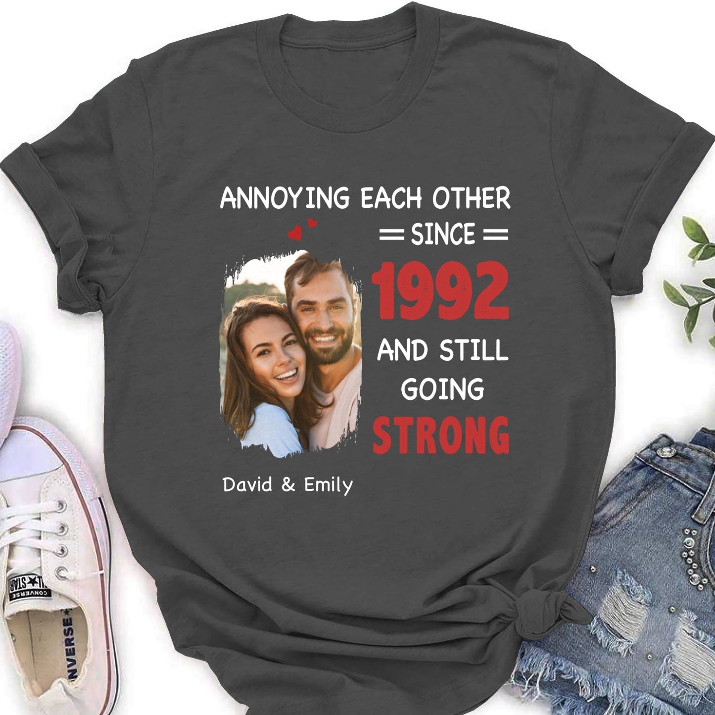 Annoying Each Other, Still Going Strong Photo - Personalized Custom Shirt