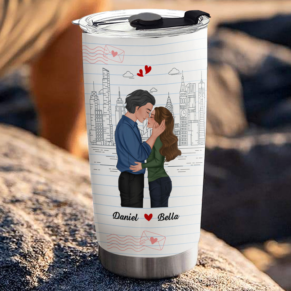The Day I Met You Version 2 - Personalized Custom Tumbler