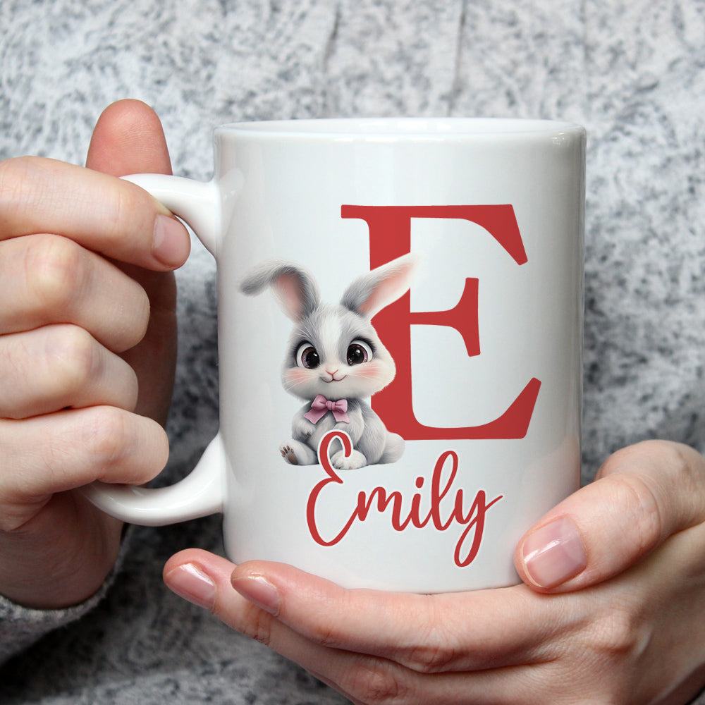 Cute Bunny Easter - Personalized Custom Coffee Mug