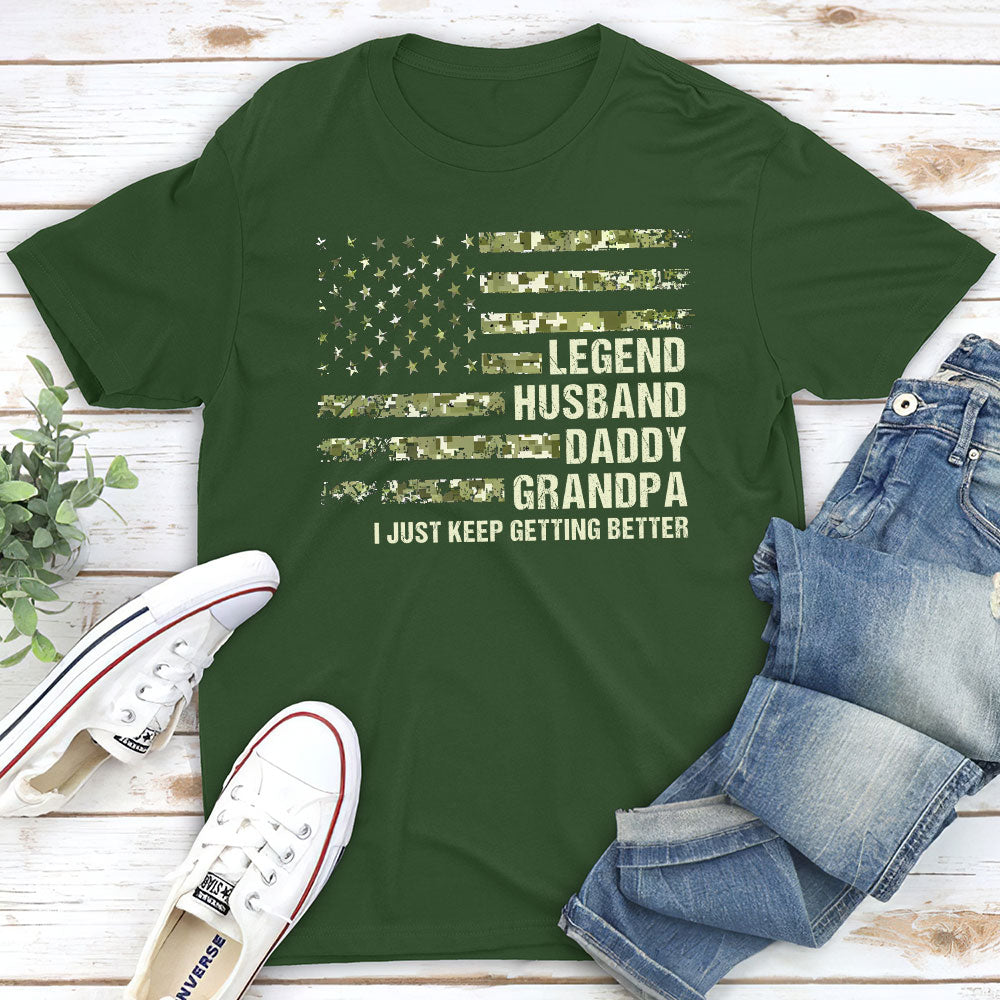 Keep Getting Better - Personalized Custom Unisex Shirt