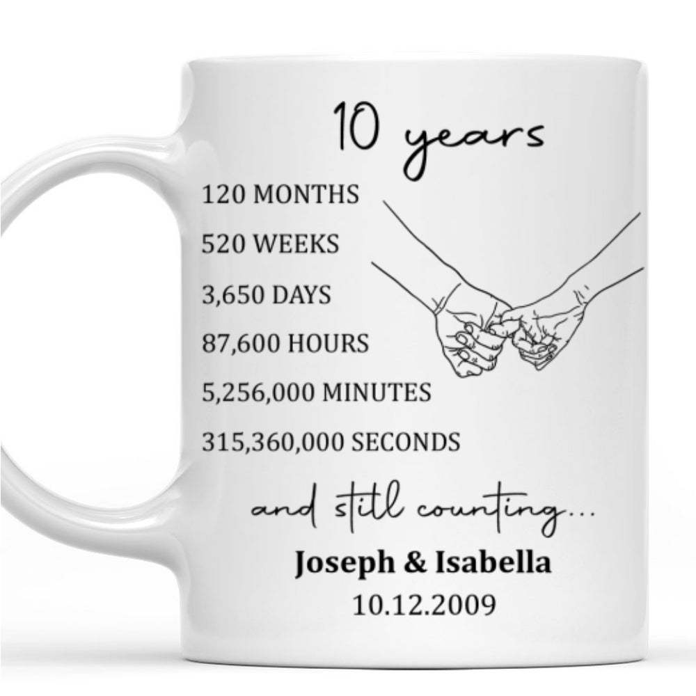 Always Beside You - Personalized Custom Coffee Mug