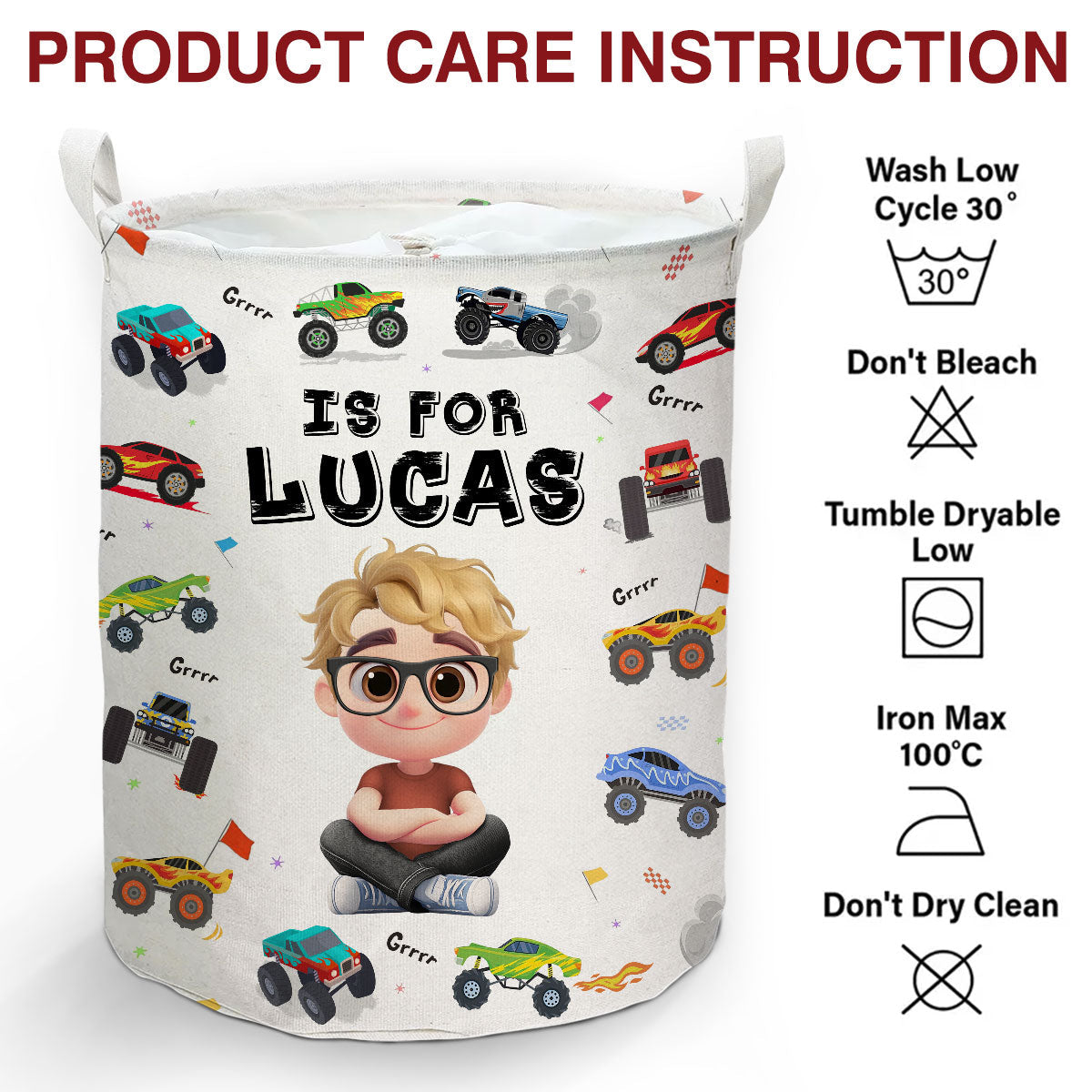 For Me Only - Personalized Custom Laundry Basket