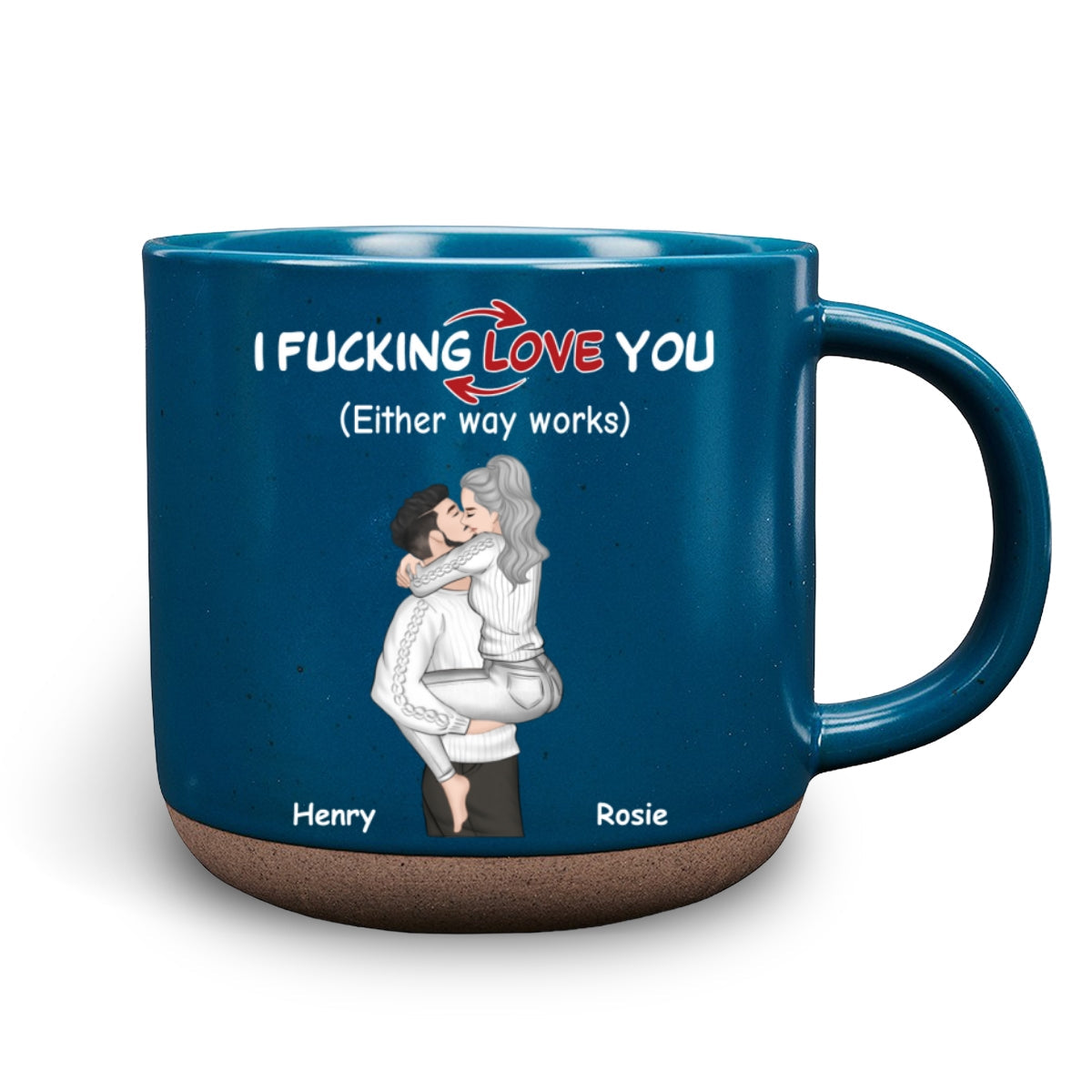 Really Love You - Personalized Custom Pottery Mug