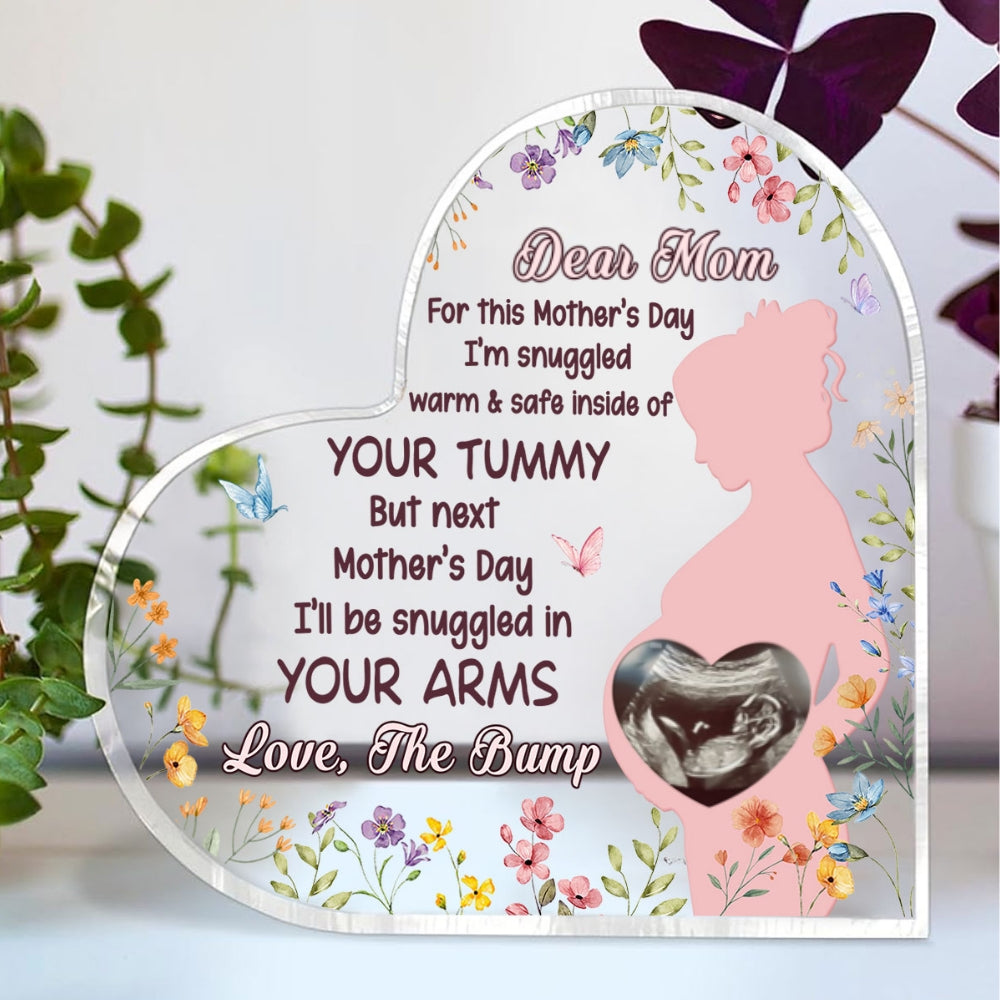 Baby Bump - Personalized Custom Acrylic Plaque