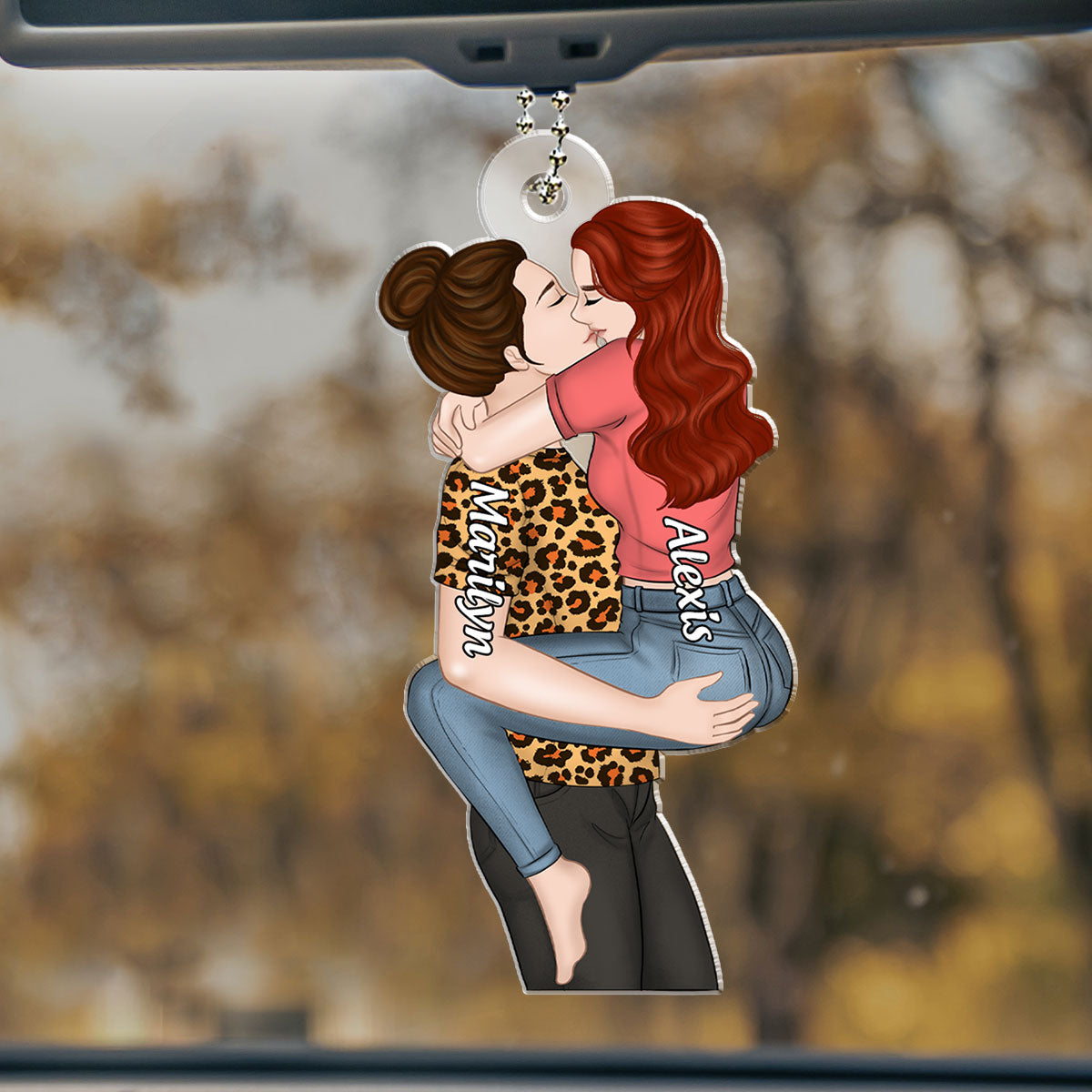 You Are My Love -  Personalized Custom Car Ornament