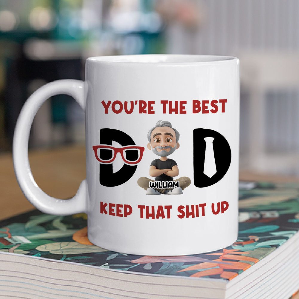 Best Dad - Personalized Custom Coffee Mug