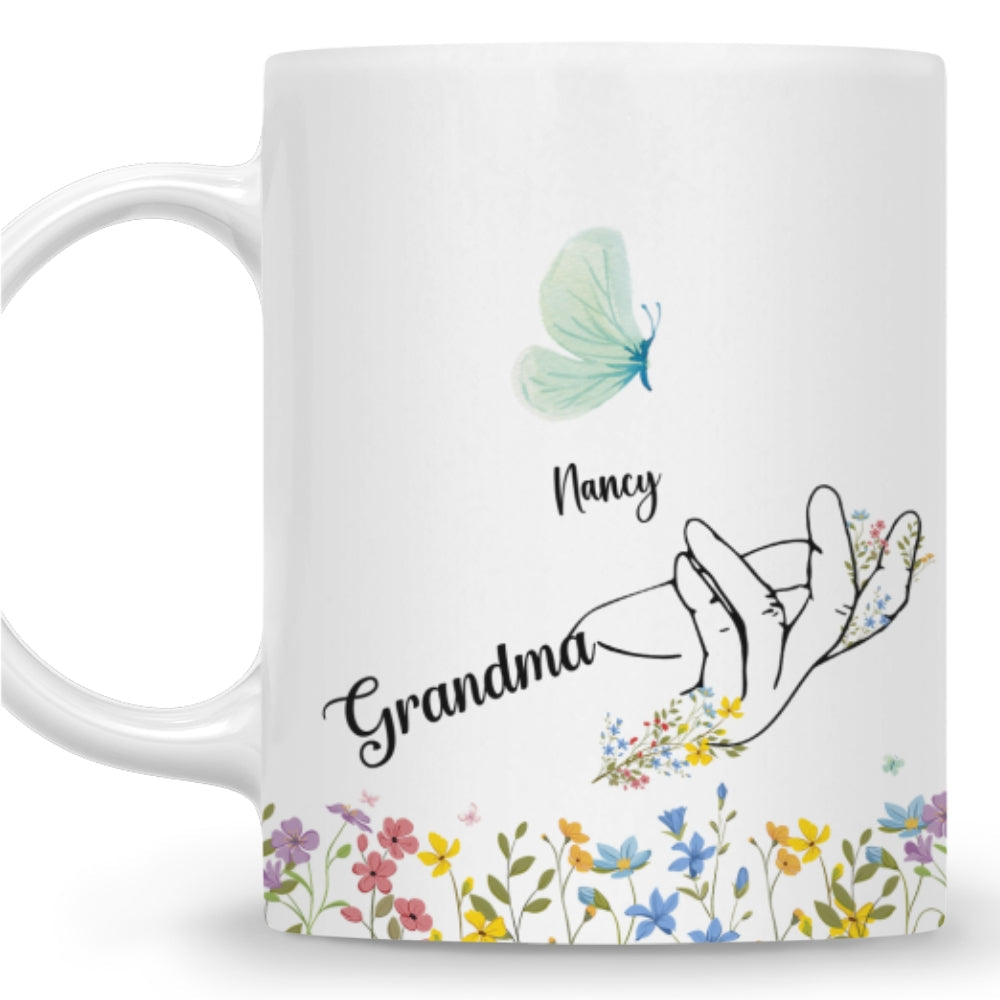 Nana Butterflies - Personalized Custom Coffee Mug