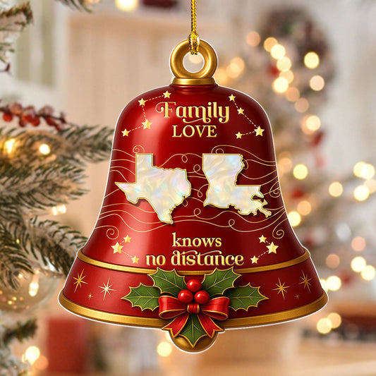 Family Reunion Christmas - Personalized Custom Acrylic Ornament