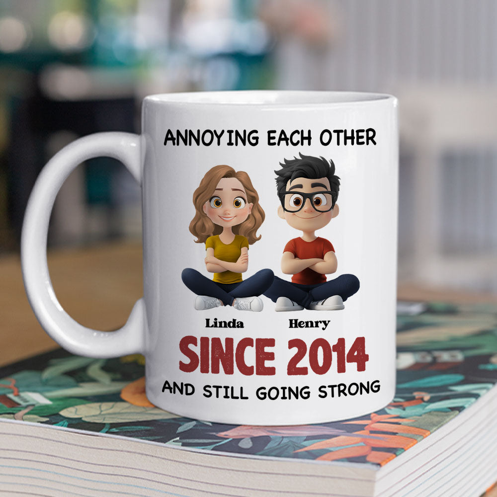 Together Forever - Personalized Custom Coffee Mug
