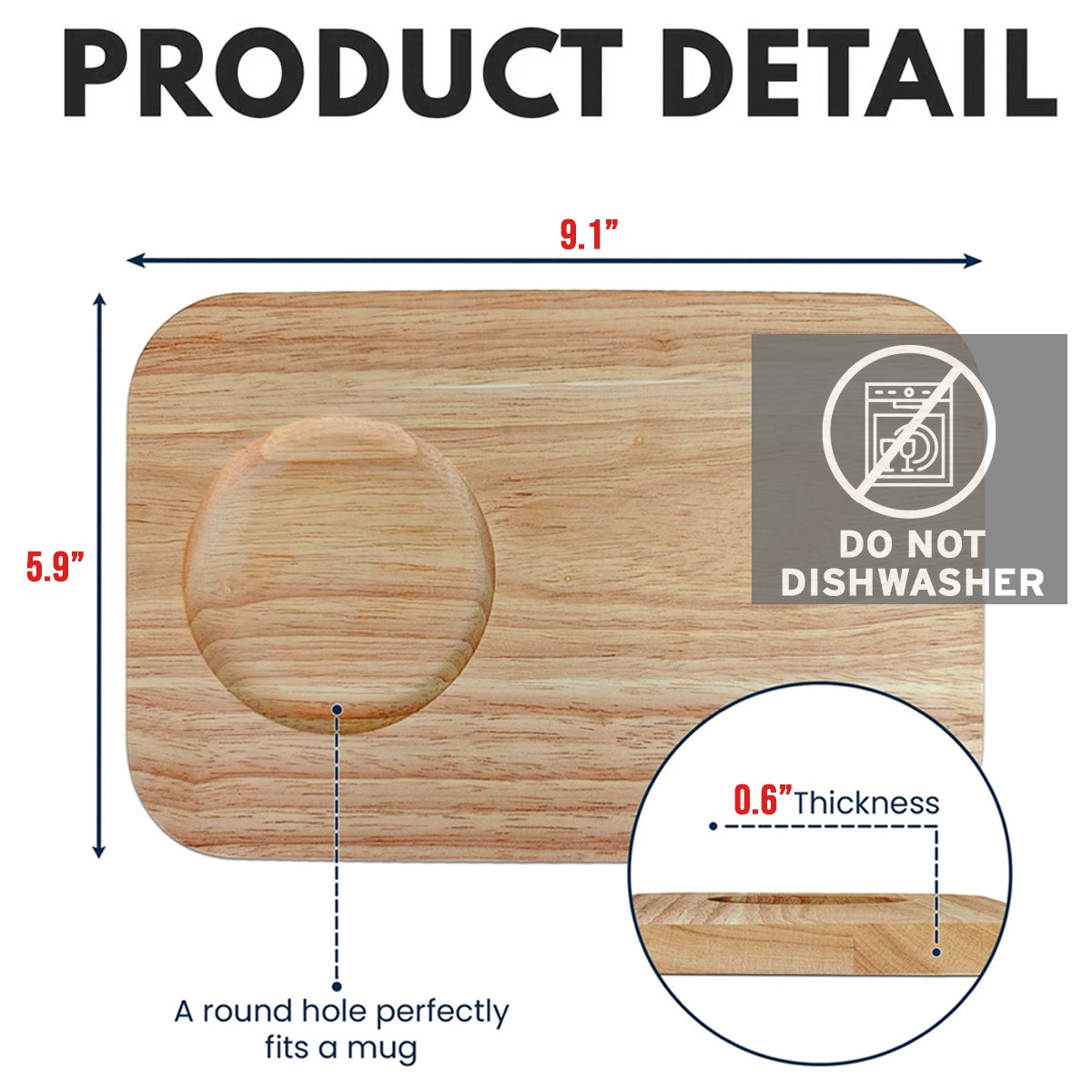 You Hold Our Hands, Also Our Hearts - Personalized Custom Wooden Treat Board