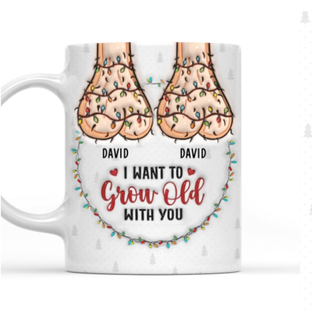 I Want To Share Every Moment With You - Personalized Custom 3D Inflated Effect Mug