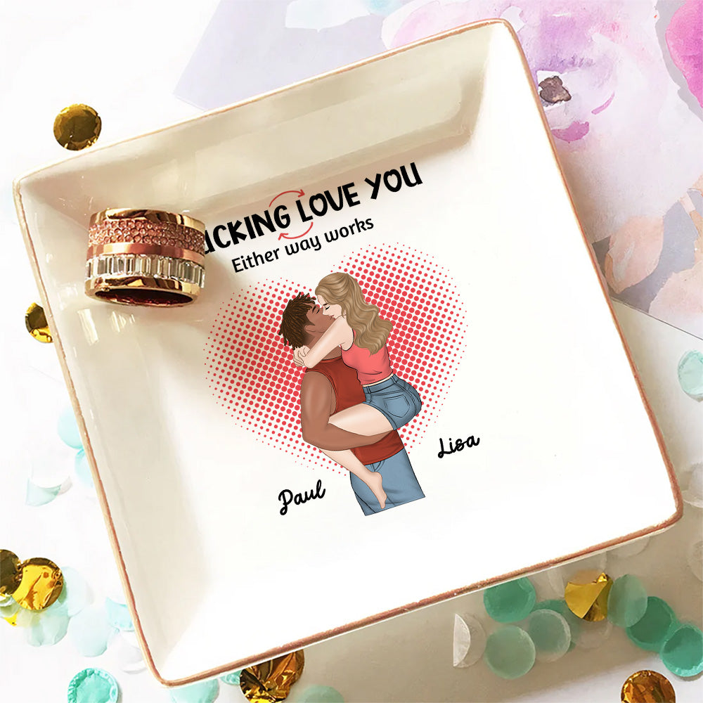 Just Love You - Personalized Custom Jewelry Dish