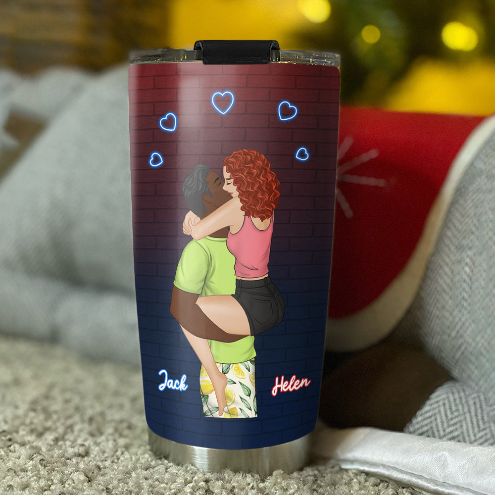Annoying Each Other - Personalized Custom Tumbler