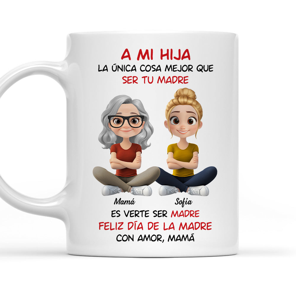 A Mi Hija - Taza Personalizada de Café