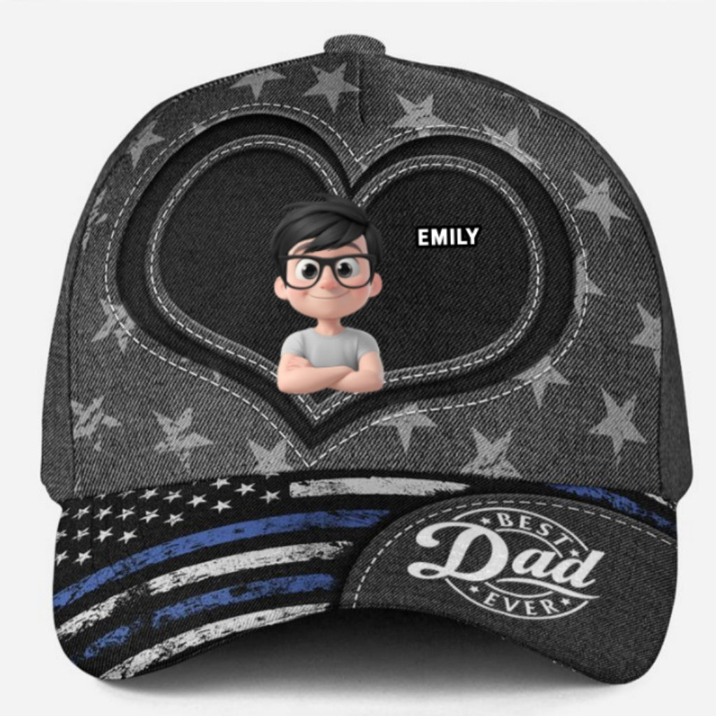 Greatest Dad Of All Time - Personalized Custom Classic Cap