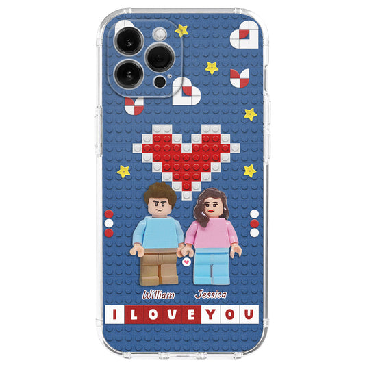 Lego Couple - Personalized Custom Phone Case