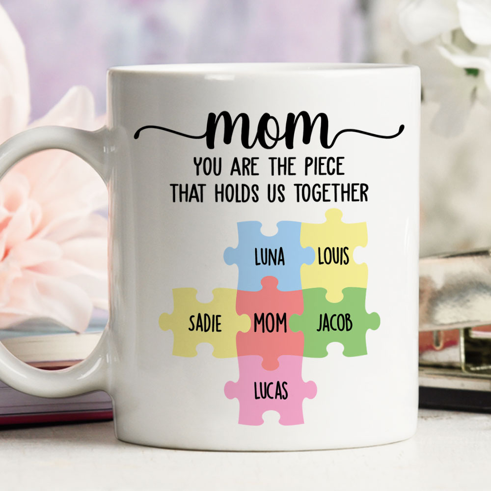 Piece That Hold Us Together - Personalized Custom Coffee Mug