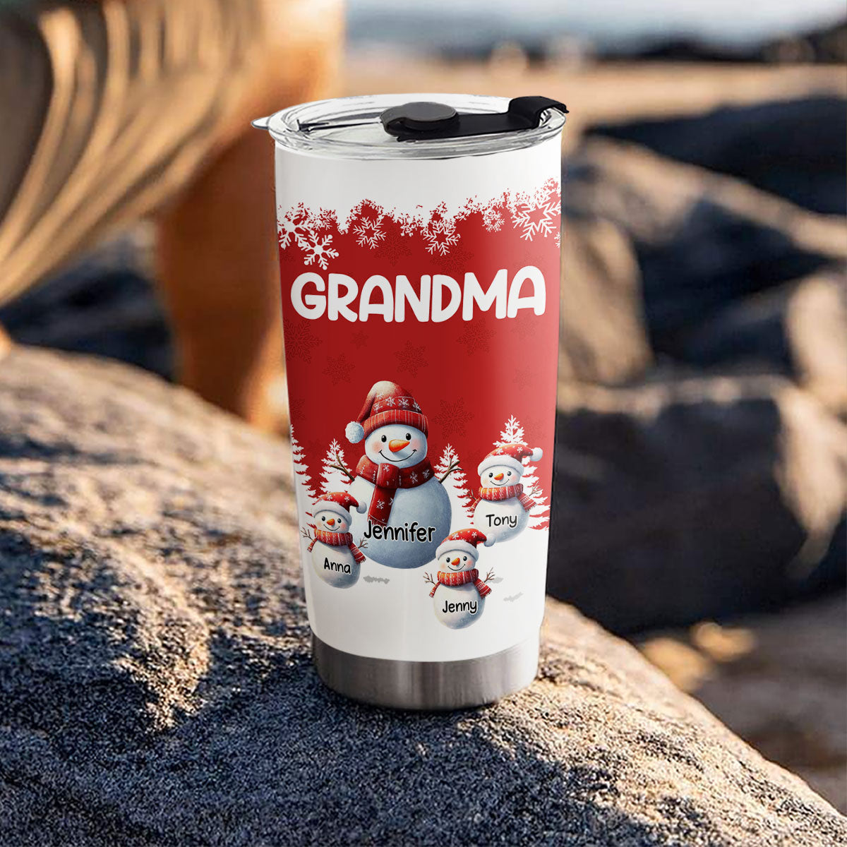My Fav People Call Me Grandma - Personalized Custom Tumbler