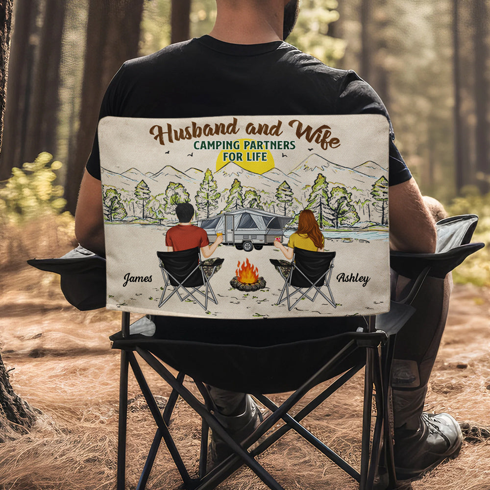 Camping For Life - Personalized Custom Camping Chair Cover