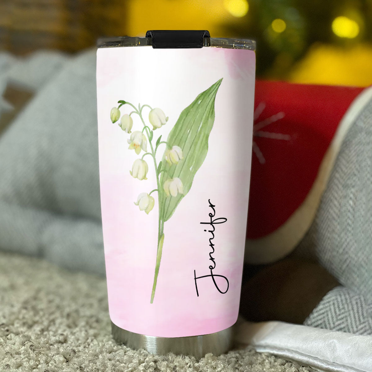 Live Bloom Wildly - Personalized Custom Tumbler